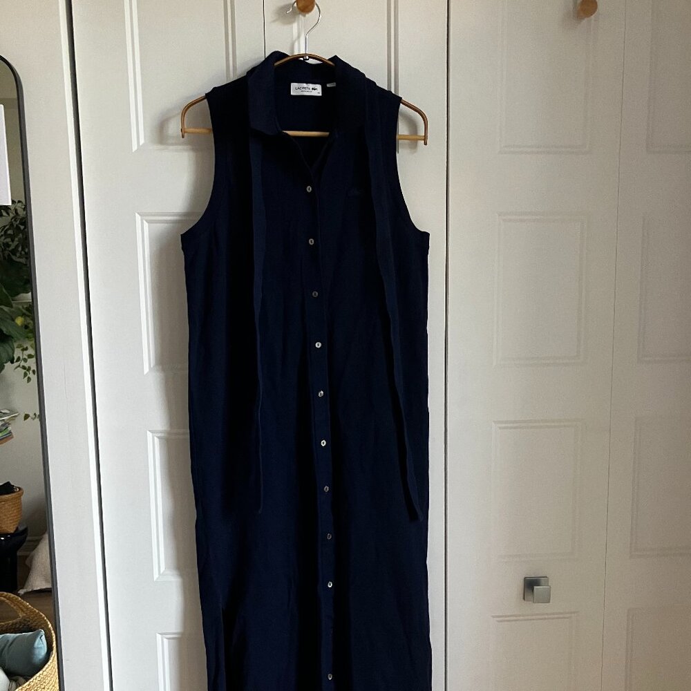 Lacoste long polo dress